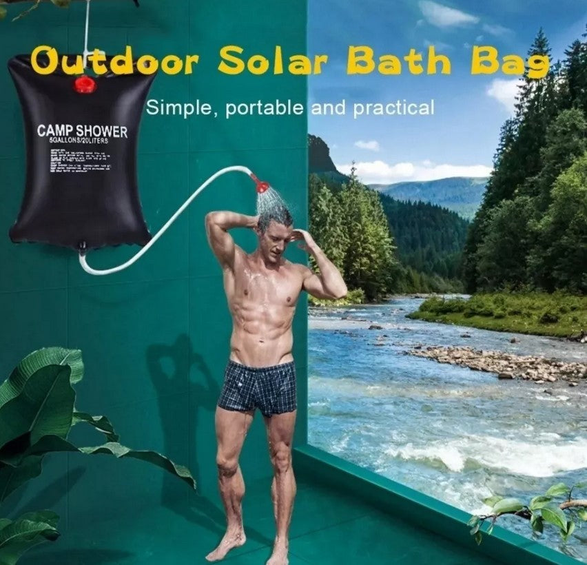 Ducha Portátil Solar Camping 20 L