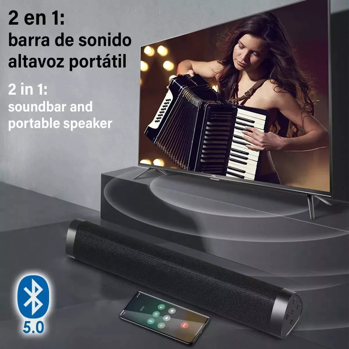 PARLANTE  SOUND BAR BLUETOOTH A500